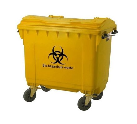 Receptacle,waste,wheeled, 1100 liters (YF-1100LA )