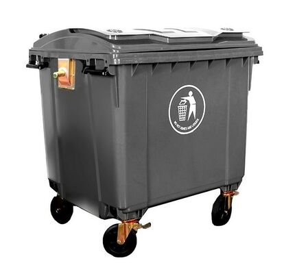 Receptacle,waste,wheeled, 1100 liters (YF-1100LA )